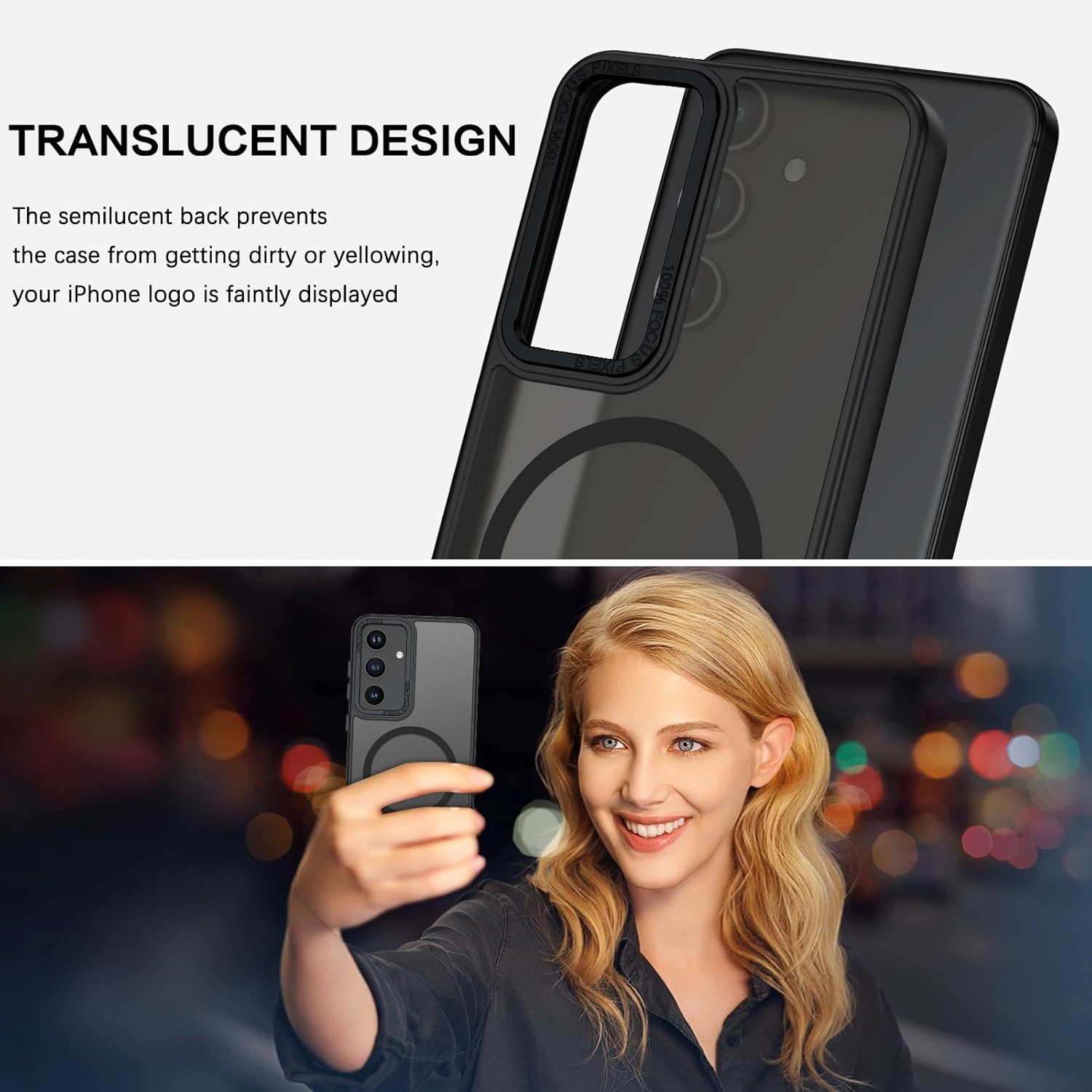 Matte Hybrid Magnetic MagSafe Case for Samsung Galaxy S20 FE Matte Hybrid Magnetic MagSafe Case for Samsung Galaxy S20 FE